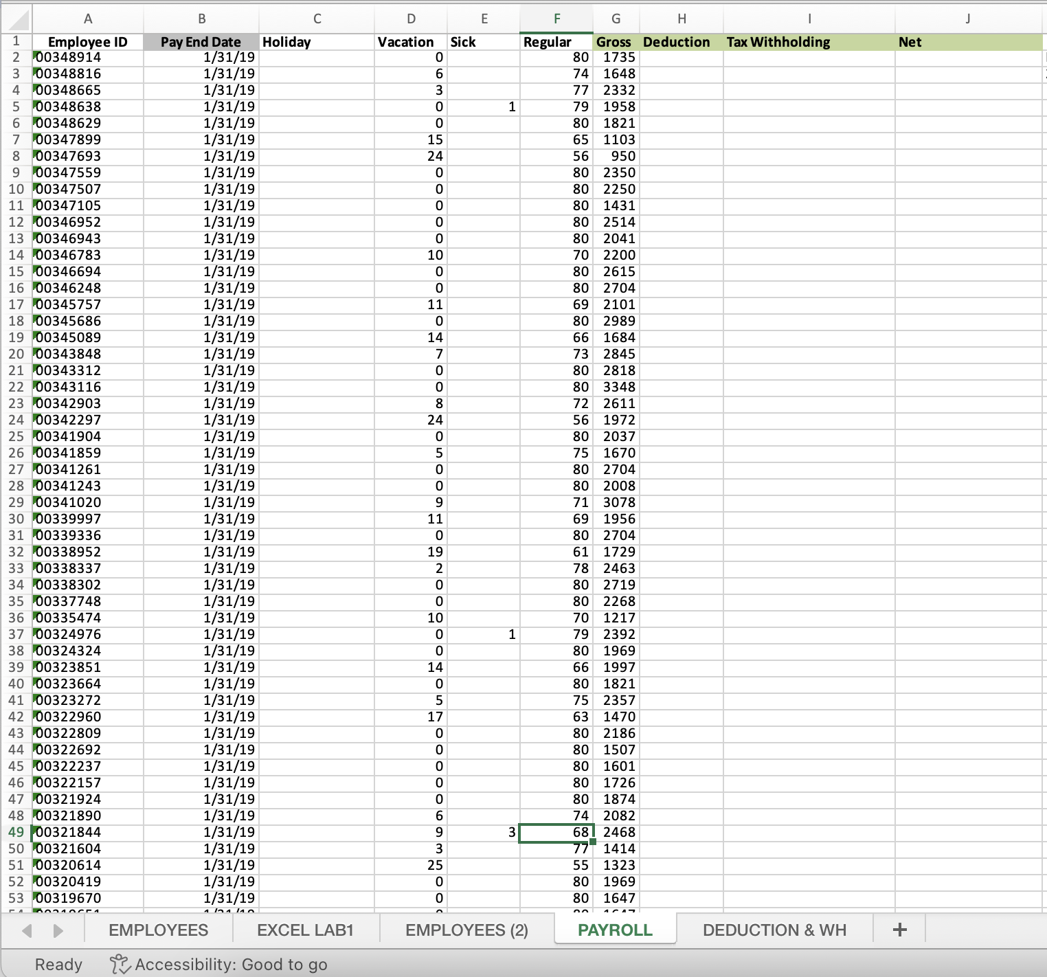  Need help creating a formula for the following. pls help. TY!