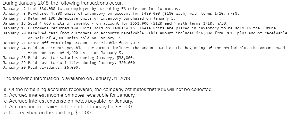 to an employee by accepting 5% note due in six months. 2