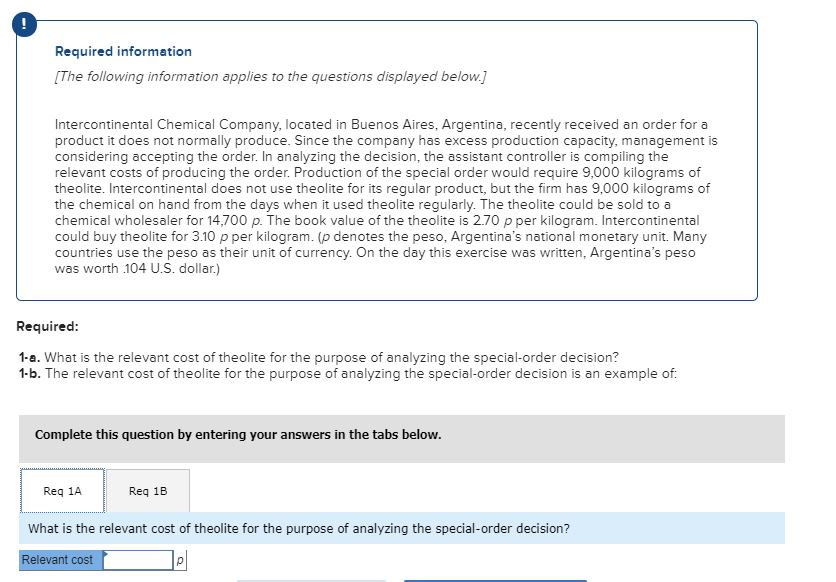 Please help. All one question. Required information [The following information applies to