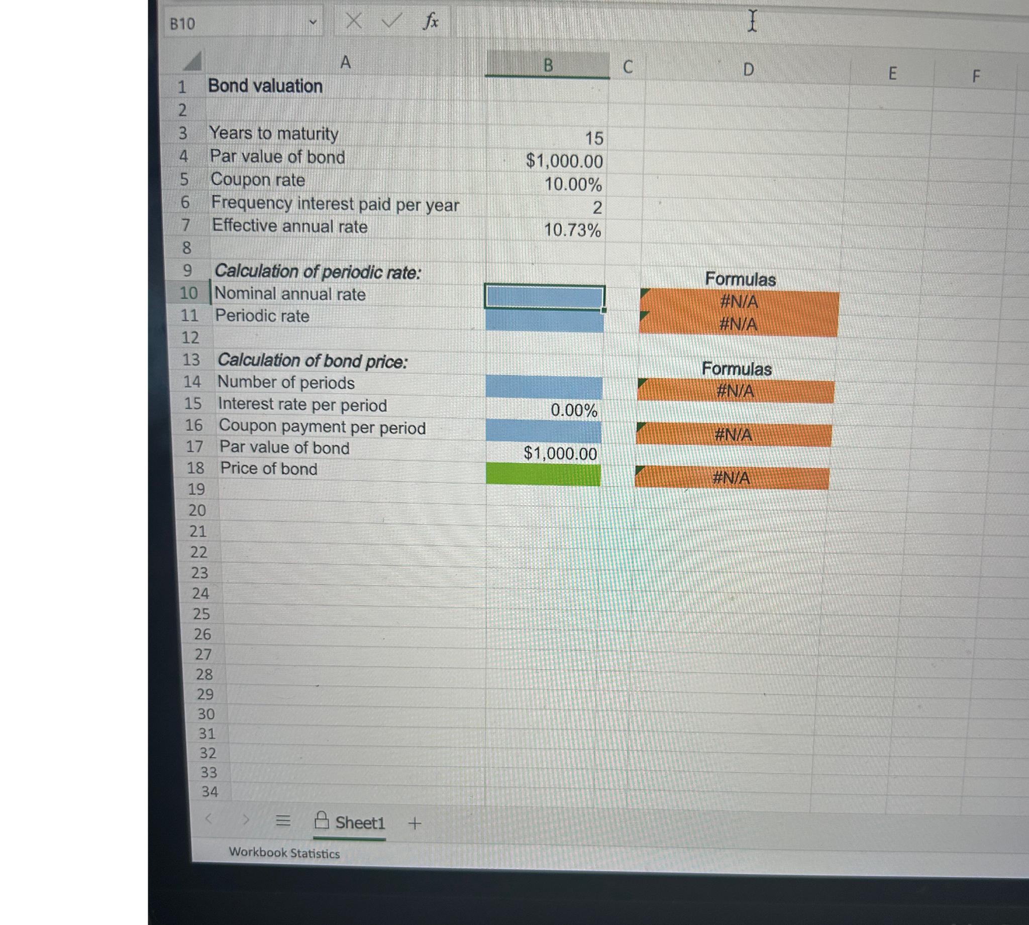  You are considering a 15 year, $1000 par value bond. Its