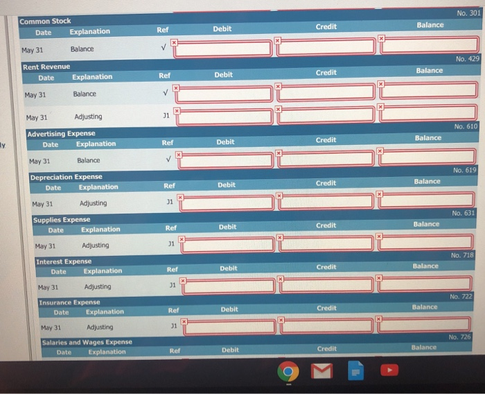 $ 3,560 Credit Prepaid Insurance 12,550 Buildings $ 11,227 Accounts Payable Uneamed