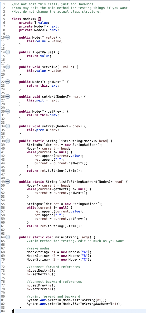 public Node root; public int size; public int size() { return size;