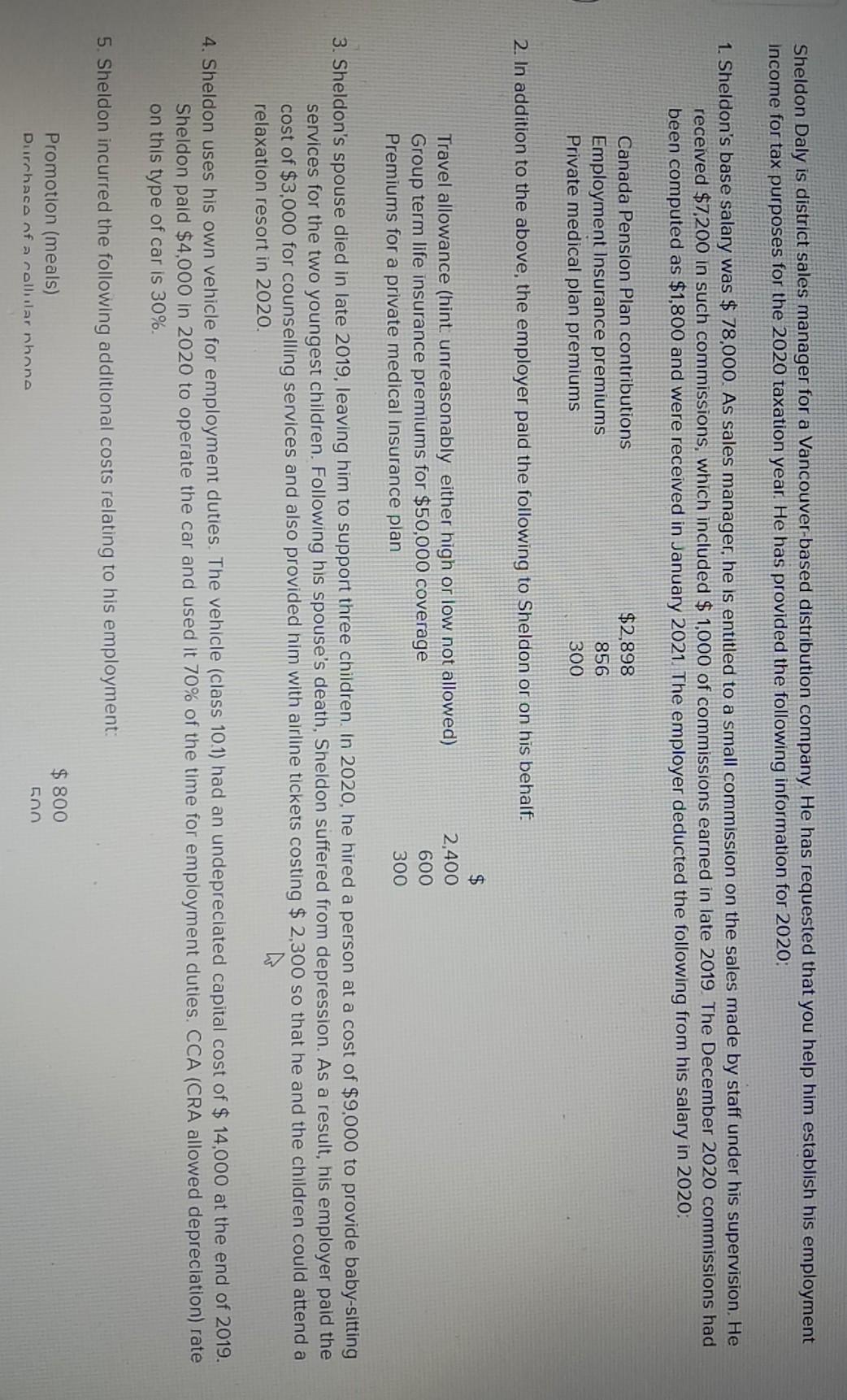  Sheldon Daly is district sales manager for a Vancouver-based distribution company