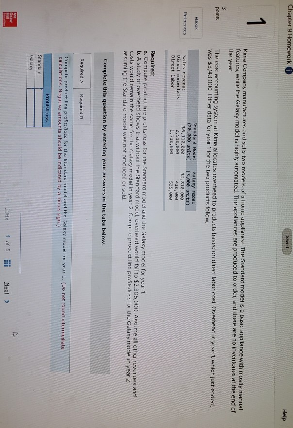 Due by 11 pm on 12-5-19. Please help! Chapter 9 Homework