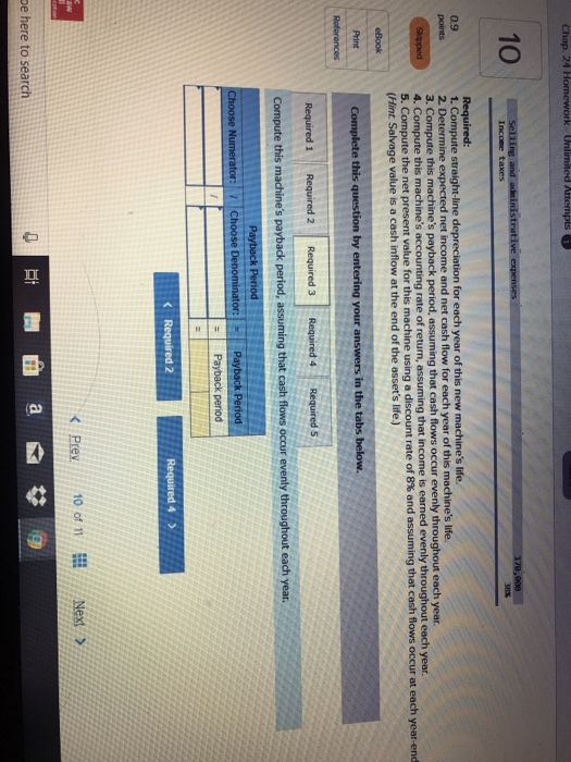 the end of the asset's life.) Pre 10 of 11 Next >