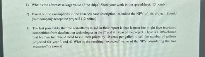 step by step instructions. thank you Iceman Inc. Your boss, Mr. Kuklinski,