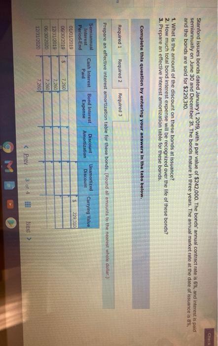  Stanford issues bonds dated January 1, 2019, with a par value