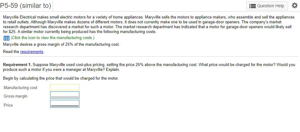Direct materials --> 12.00 Direct labor --> 9.00 Overhead 11.00 TOTAL -->