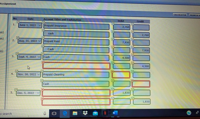 Inc. adjusts its accounts annually. The following information is available for the