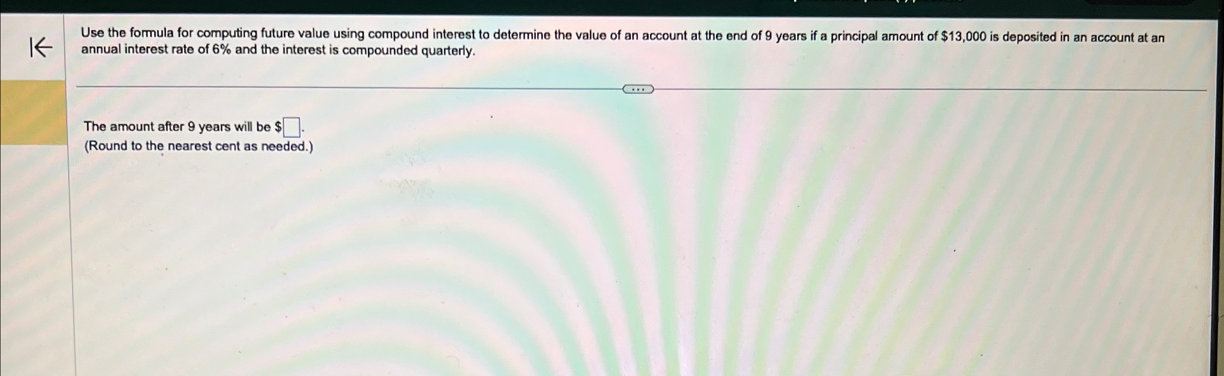  Use the formula for computing future value using compound interest to