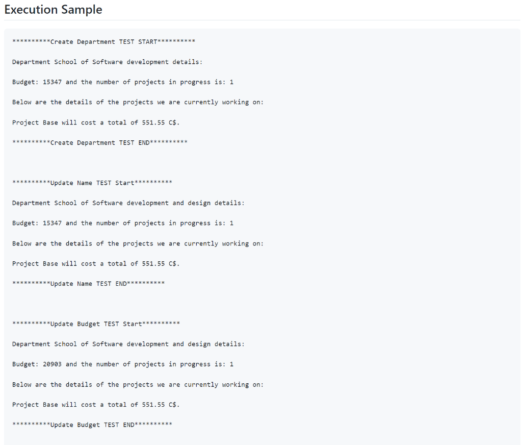 display(const Department& department); } #endif // !SDDS_DEPARTMENT_H_ Department.cpp #define _CRT_SECURE_NO_WARNINGS #include #include