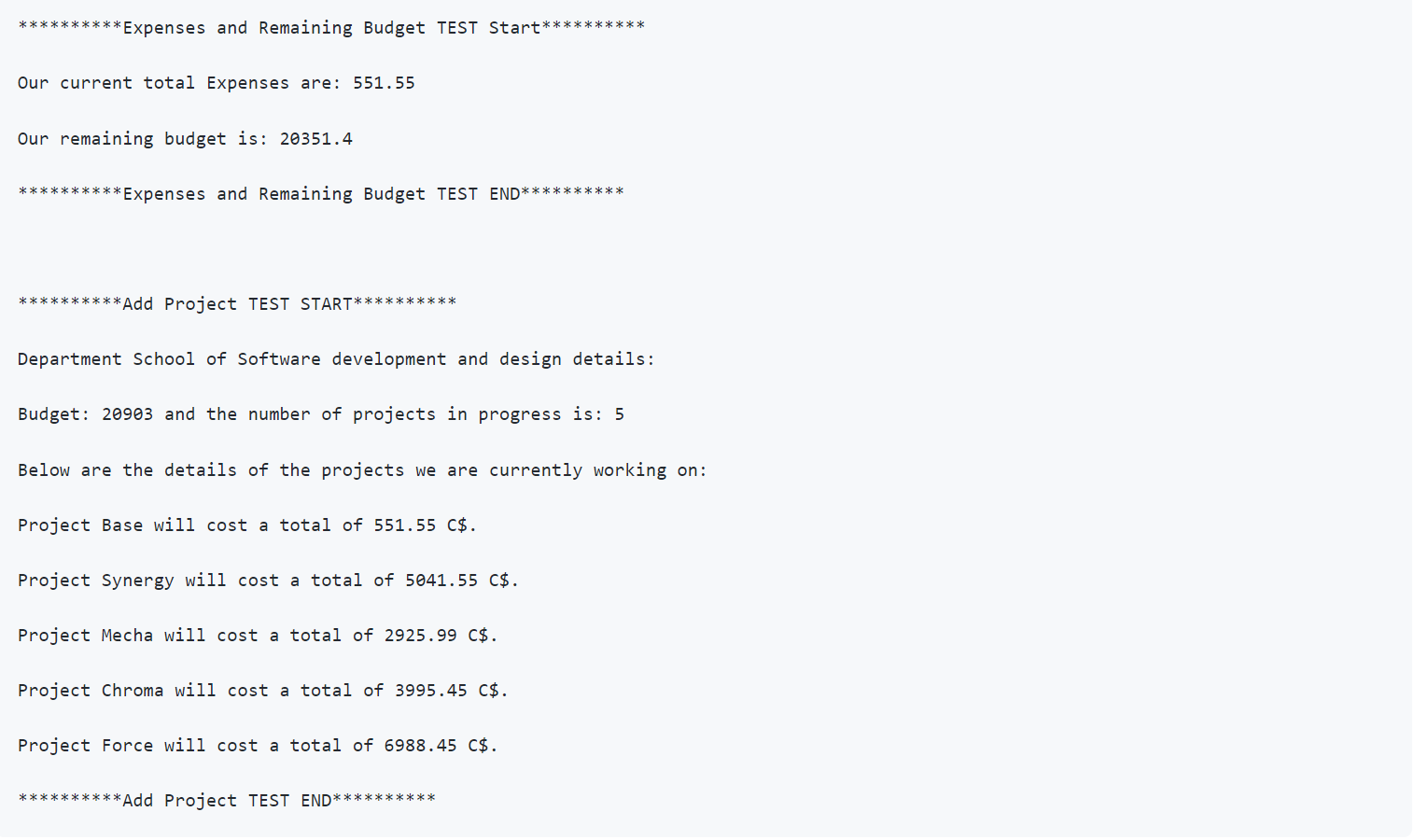 #include "Department.h" using namespace std; namespace sdds { //NEED TO FILL HERE
