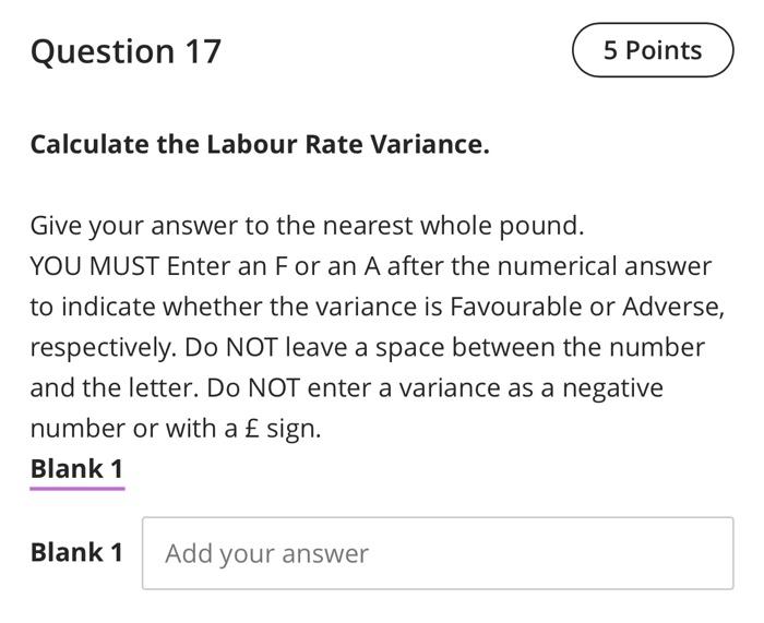 answer to the nearest whole pound. YOU MUST Enter an For an