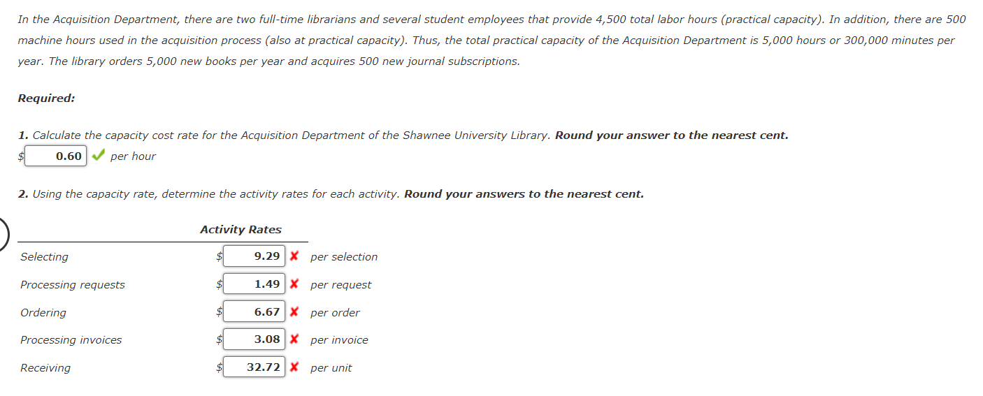 Shawnee University Library. The consulting firm identified four major processes or departments