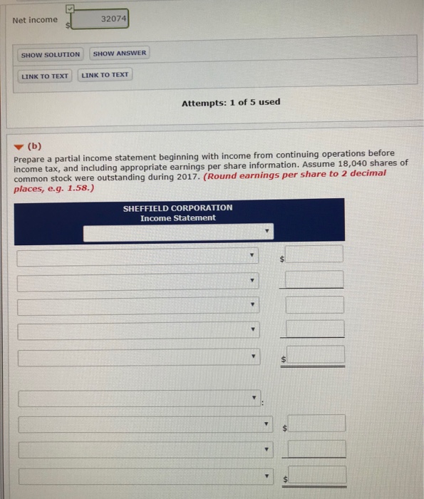 Presented below are selected ledger accounts of Sheffield Corporation as of December