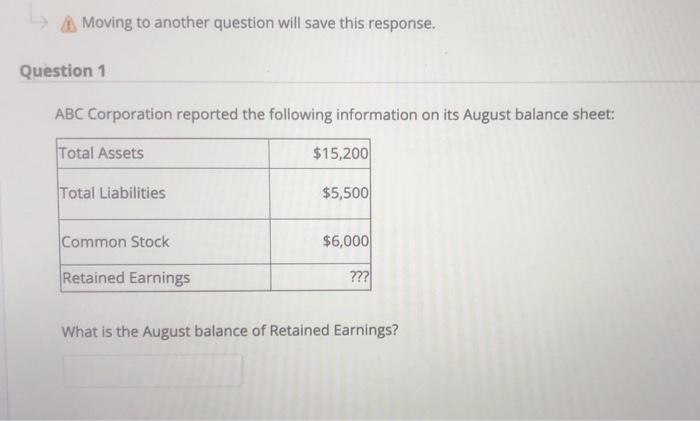  Moving to another question will save this response. Question 1 ABC