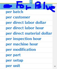 unit 1.5 DLH per unit Machine hours 0.3 MH per unit 1.1