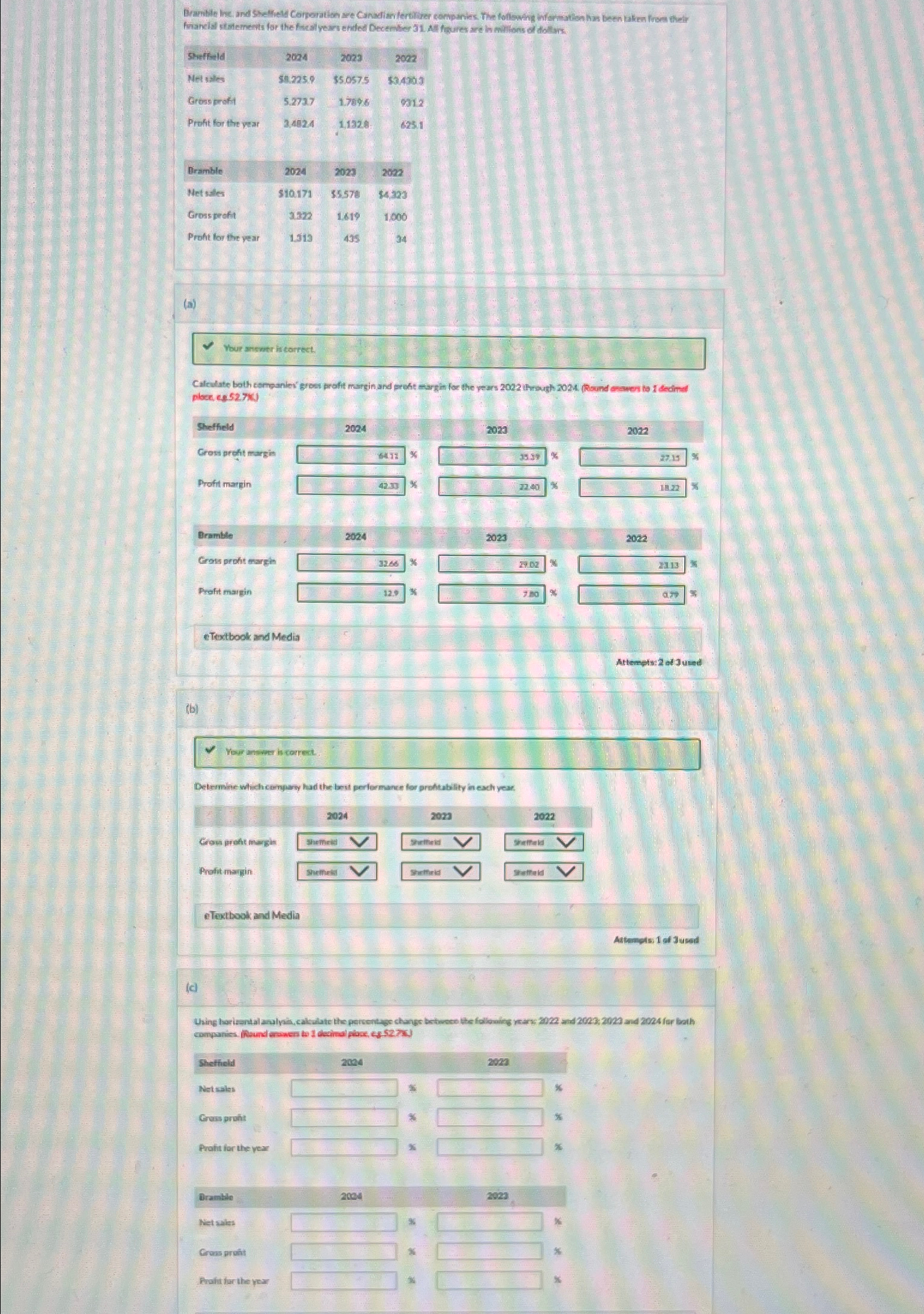  \table[[Shutfild,2024,2029,2002],[Nat istes,sen275,$5.0575,s.470],[Grussproti,5.2727,1.769,?],[Profit kor the war,2.4924,11320,6251],[Dramble,2024,2023,202n 