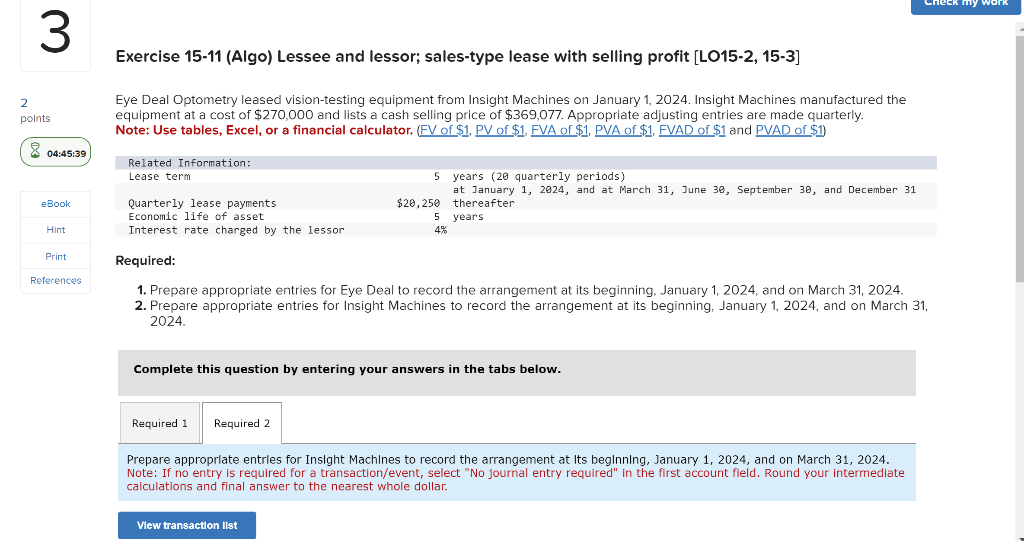 Please complete this journal entry, (ignore the numbers I have written most