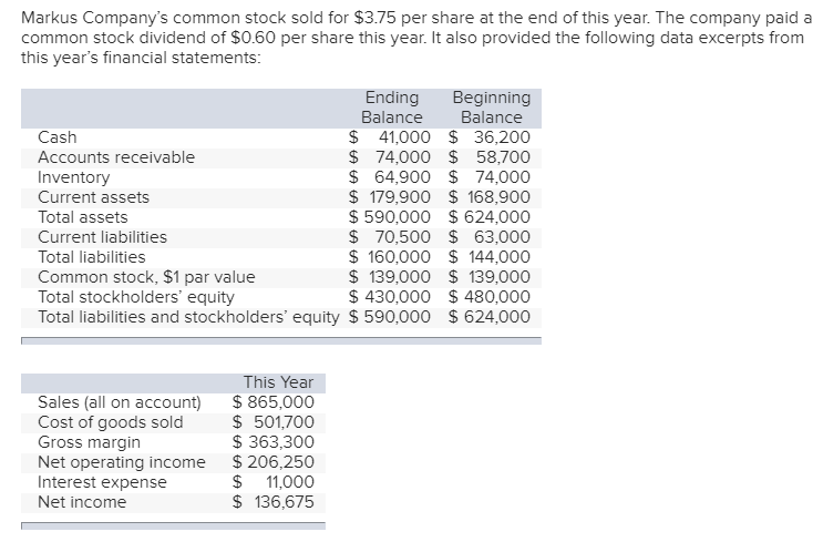 1. What is the earnings per share? (Round your answer to