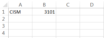  Given the sheet above, write a function that will return CIS