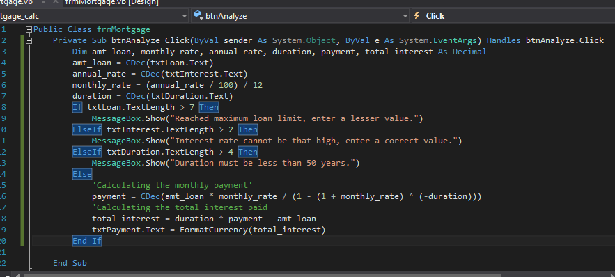 50 years to show. Also, the total interest paid is coming up