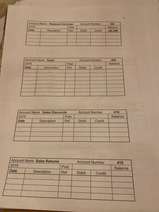 2/10, n/30 Purchased merchandise for $23,000 cash. 10 Returned damaged merchandise to