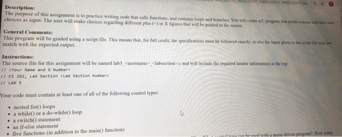  can someone please help me write this project in C, thanks.