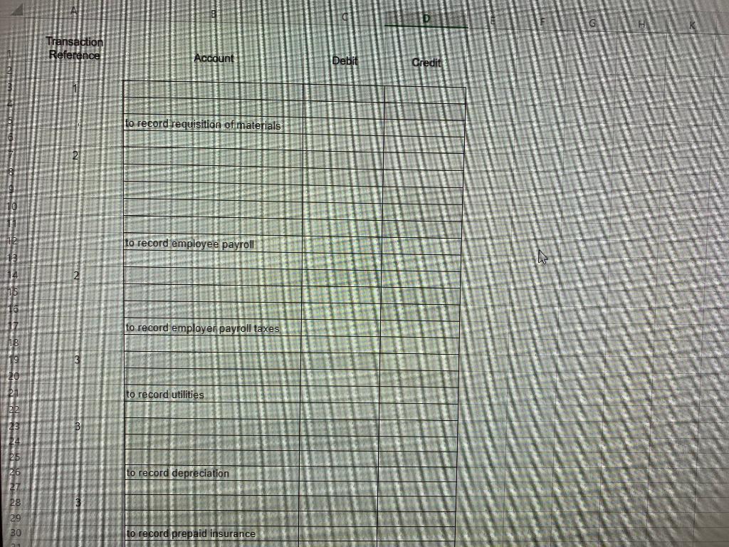 shows a post-closing trial balance as of December 31, 2020. b. Exhibit