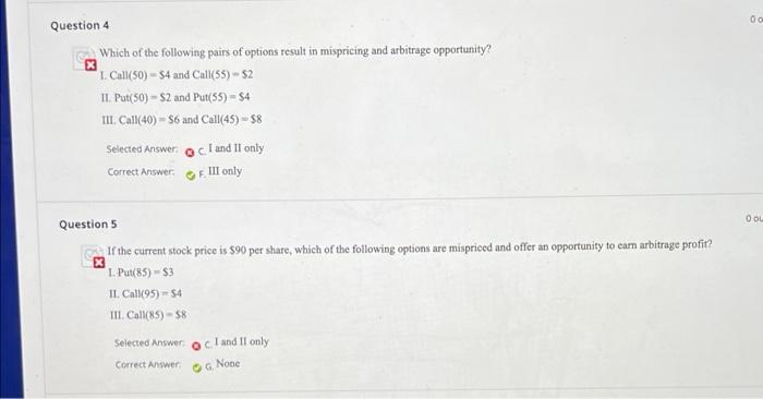 show how to get the correct answer 00 Question 4 Which of