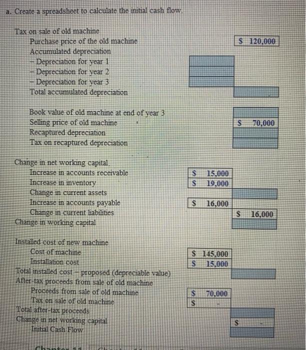 under MACRS using a five-year recovery period. Orice removal and cleanup costs