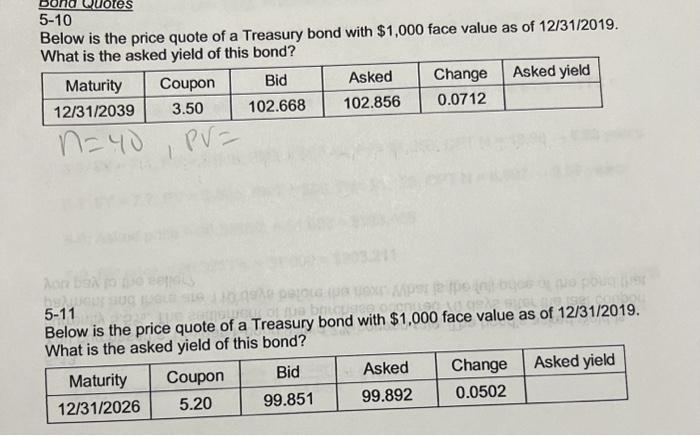 please show steps. can not use excel. answer is provided. 510