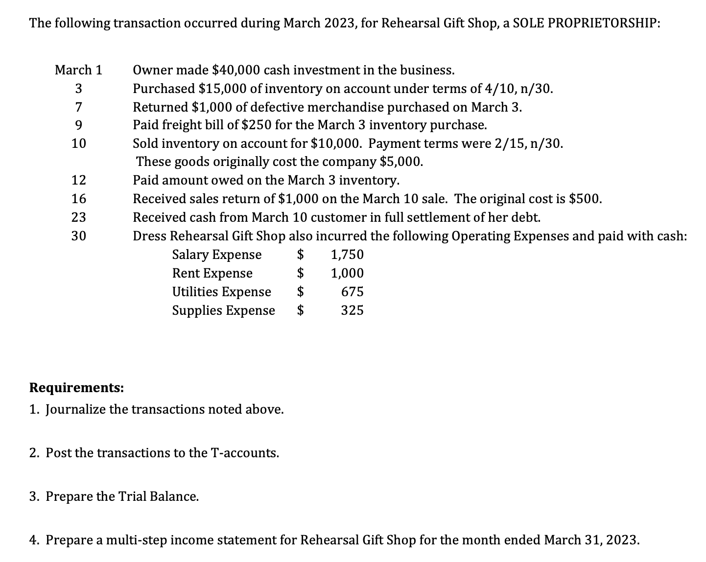 Please complete 1 - 4, I will leave a good review. The