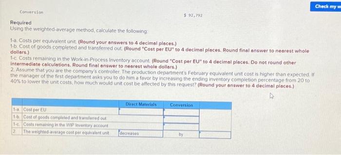 Weighted-Average Method [LO 6-2, 6-3, 6-4] Alvis Construction Supply Company has a