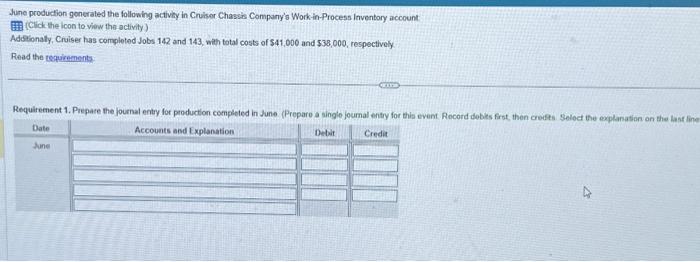  follow format and all 5 steps Data table rd debits first,