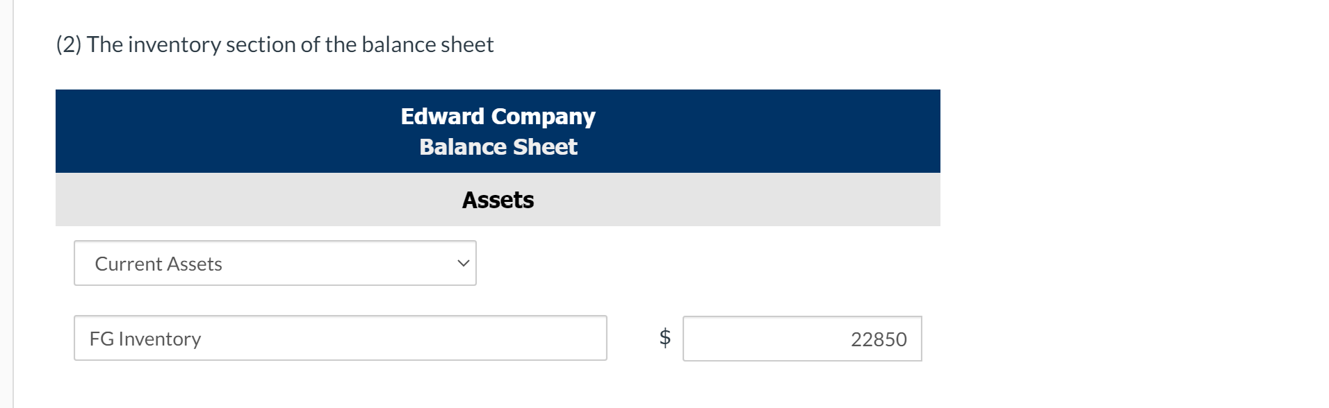 of the balance sheet. (Round proportion to 4 decimal places, e.g. 0.2516