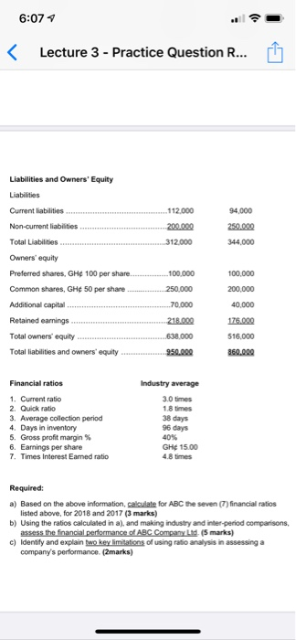 Company Ltd. 2018 and 2017 Annual Reports. Also included below is the