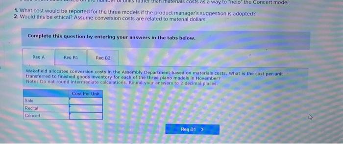 the components included: Solo. Recital, and Concert. Production takes place in two