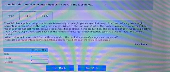 departments, Assembly and Finishing The Solo and Recital models are complete after