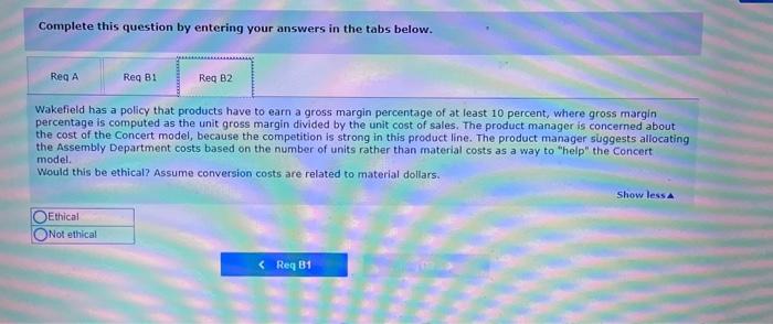 the Assembly Department. The Concert model goes from Assembly to Finishing and