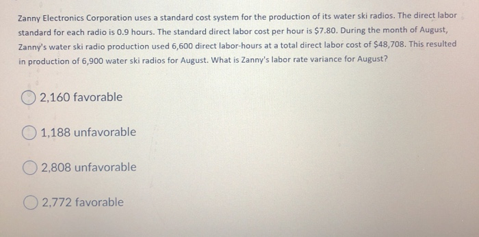 relative to its Osales O assets O operating income oturnover Zanny Electronics