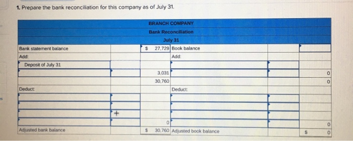 [The following information applies to the questions displayed below.) The following information
