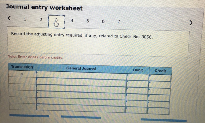 $1,470, Check No. 3065 for $511, and Check No. 3069 for $2,238