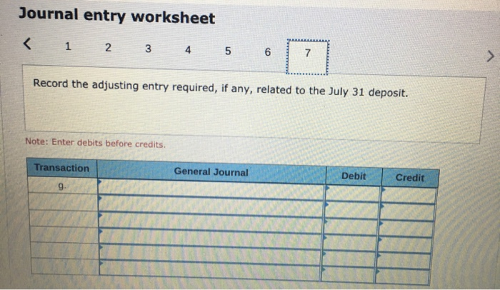 statement shows the bank collected $6,500 cash on a note for Branch.