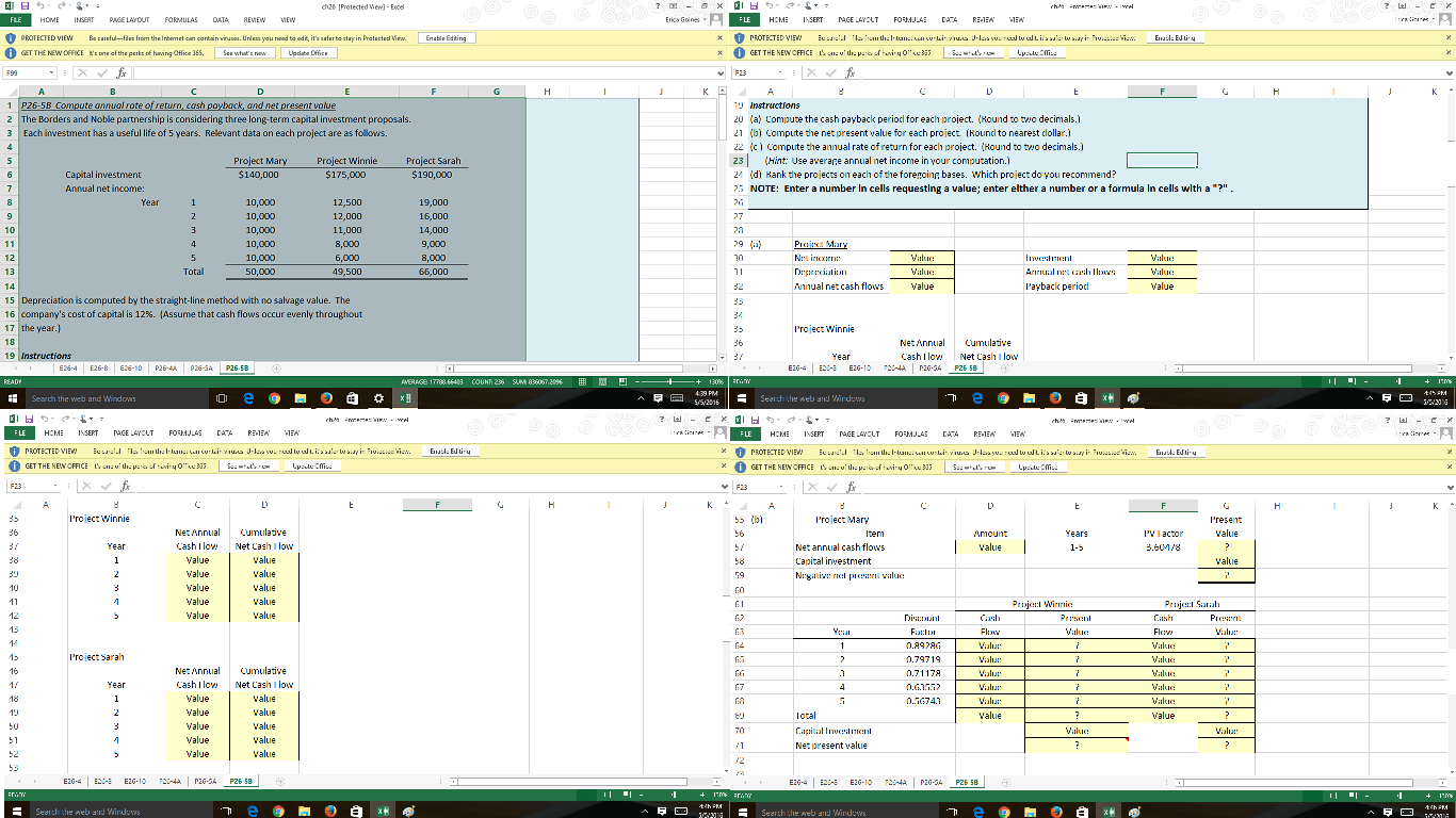 First two parts are the question. The rest is how it needs