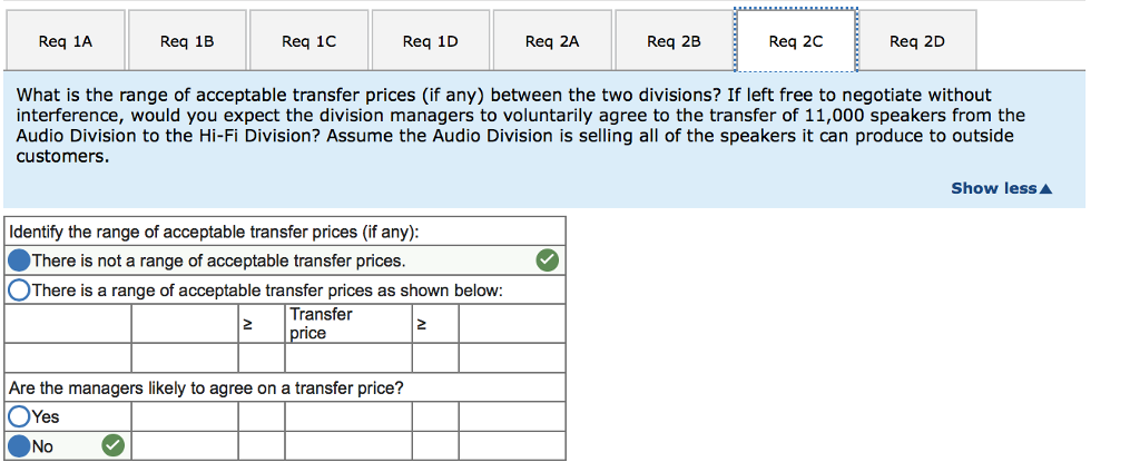 costs per unit (based on capacity) Capacity in units 49 21 63,000