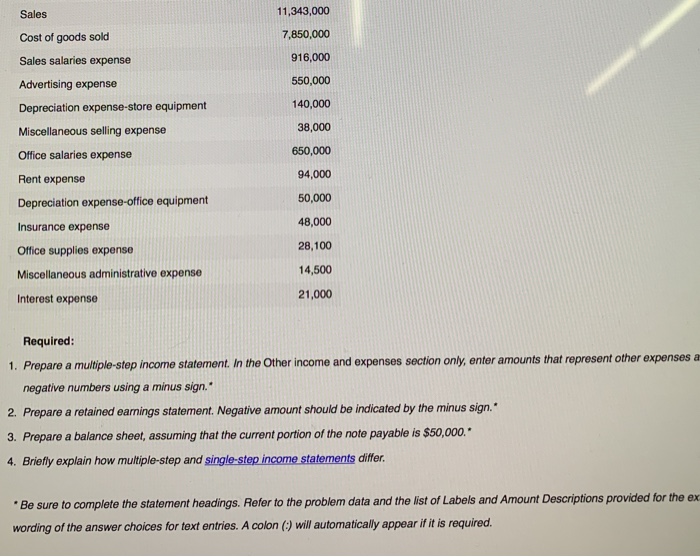 following selected accounts and their current balances appear in the ledger of