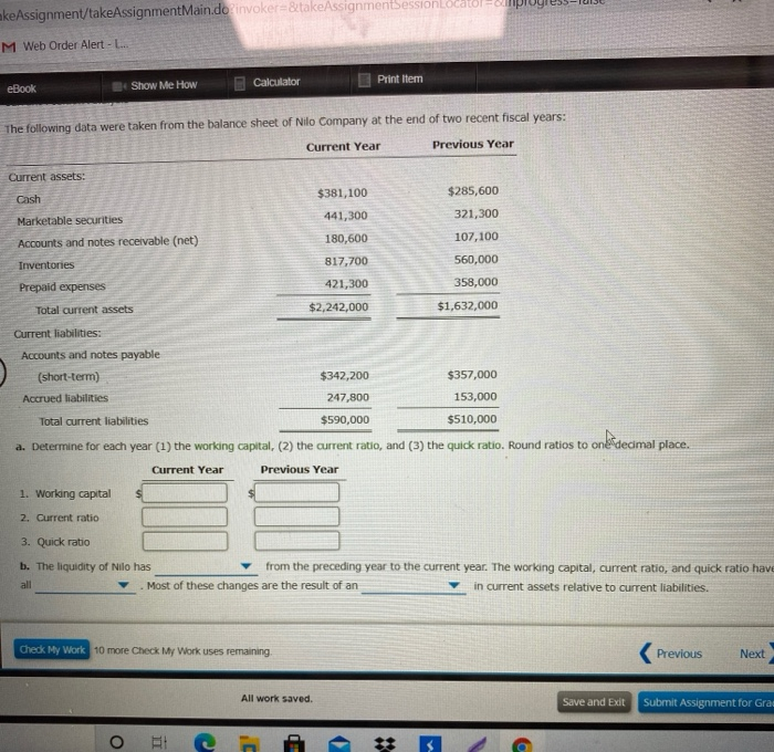  ake Assignment/takeAssignmentMain.do invoker=&take AssignmentSessionLocator M Web Order Alert-L.. Calculator Print Item