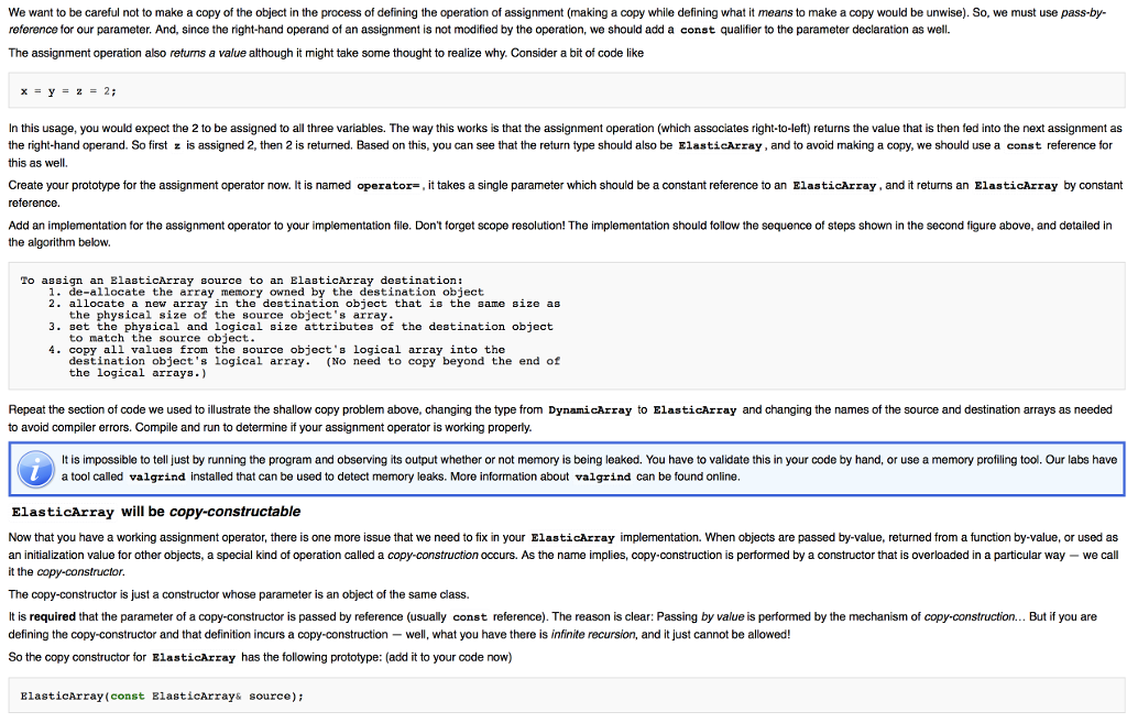 to the ElasticArray 's internal storage. Create ElasticArray Start by copying the