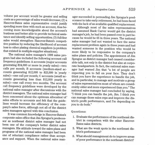 a new job...and since Trumbull Chemical (Hanover-Bates's major competitor) is hiring, maybe